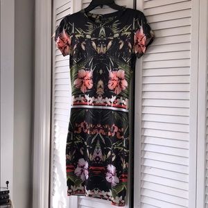Floral Print TopShop Dress